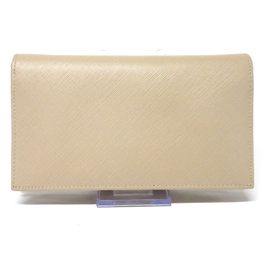 Salvatore Ferragamo Vara Wallet Ivory Chain